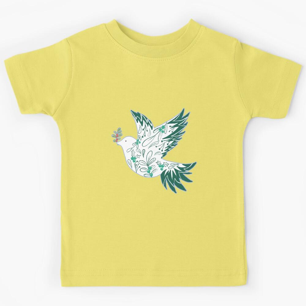 Peace on earth dove Kids T-Shirt 150