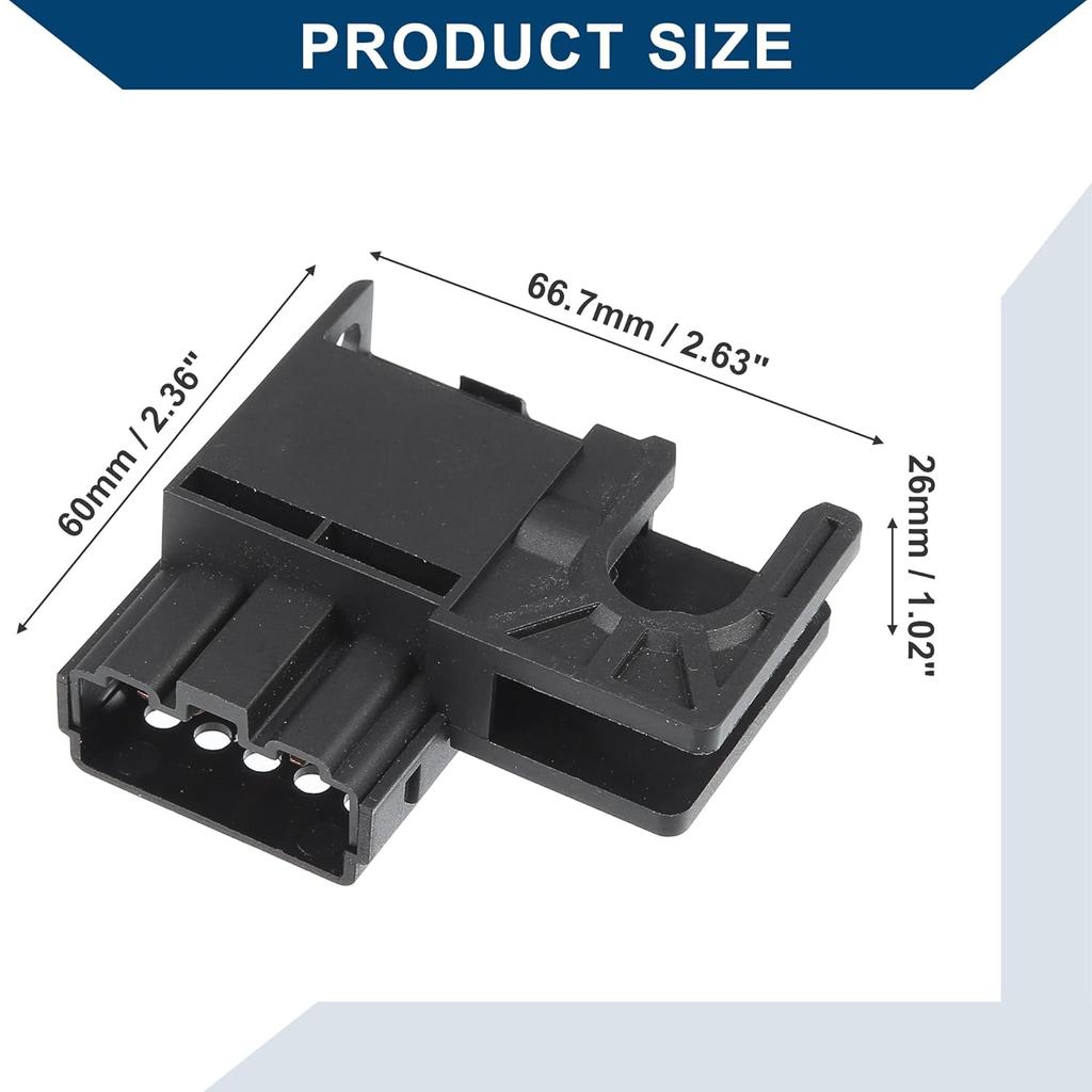 No.F87Z13480AA Brake Light Switch for Ford F-350 Super Duty 1999-2010 / Car/Plastic Metal / 1 Pcs Black