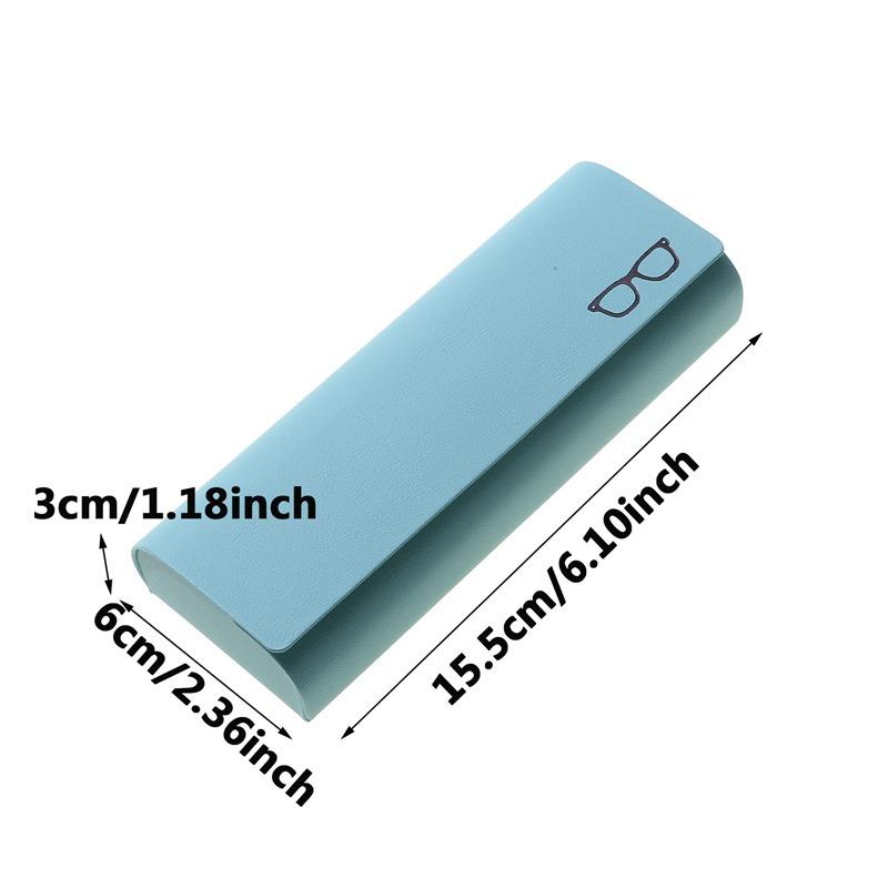 Modisches Brillenetui aus Hartschalen-Leinenstoffen, Brillenetuis, schützend, für Männer und Frauen, Sonnenbrillen, Brillen, Brillenbox