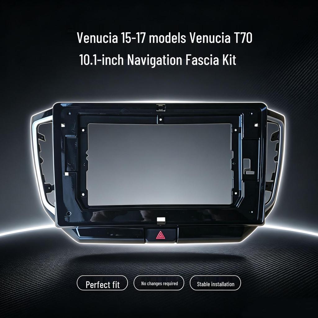 Venucia 15-17 T70 10.1" Navigation DVD Face Frame Modification Kit
