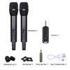 Wireless Microphone System with Handheld Mic Professional Dynamic Microphones for Home Cinemas