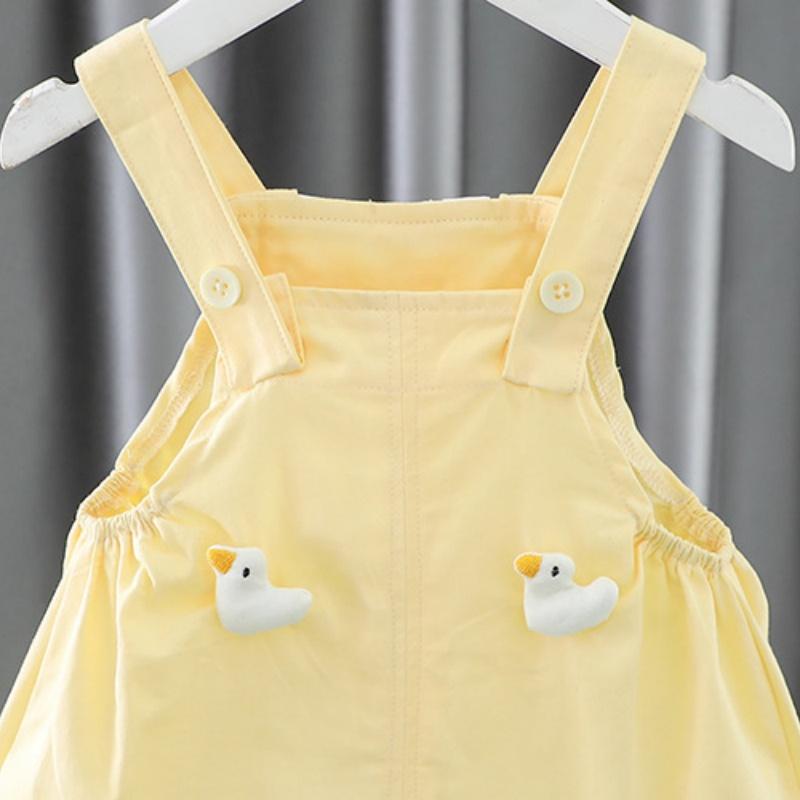 New Summer Baby Clothes Set Children Boys Striped Short Sleeve T-Shirt Overalls 2Pcs/Sets Toddler Girls Clothing Kids Tracksuits