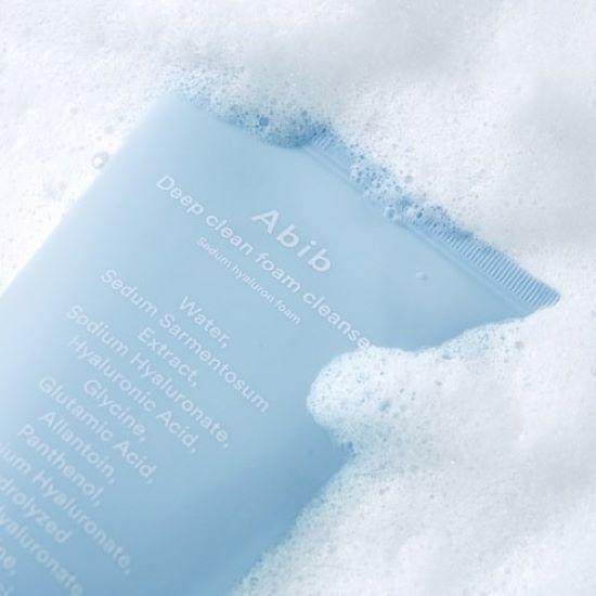 Abib Deep Clean Foam Cleanser Hyaluron Foam Hydrating Facial Cleanser 150ml