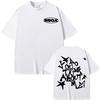 Rapper Nsqk Aoou Thnk about Me Album 2025 Merch T Shirt Men Women Fashion Retro Short Sleeve Oversized Cotton T-shirt Streetwear