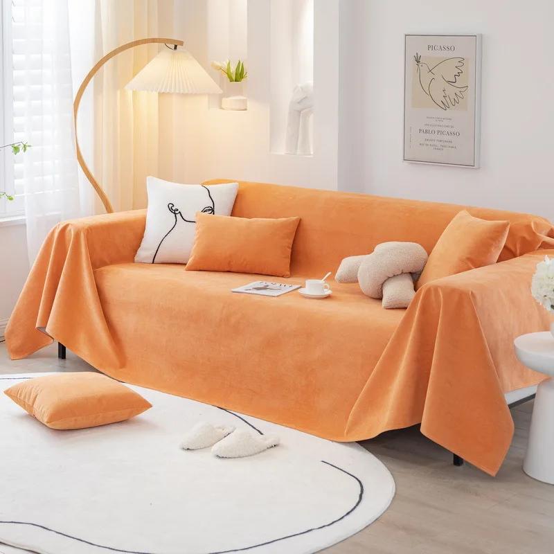 New Chenille Waterproof Sofa Cover Cloth Sofa Blanket Cover Full Universal Couch Towel Cover Dust Proof Sofa Cushion Cove