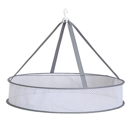 Foldable Mesh Clothes Drying Rack Hanging Sweater Socks Underwear Delicate Garments Dryer Net Lay Flat Collapsible Laundry Clothes Drying Basket