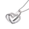 Ladies' Heart-shaped Pendant Necklace with 'I Love You', Exquisite Love Jewelry for Daily Wear, Holiday Gifts, Valentine's Day Gifts