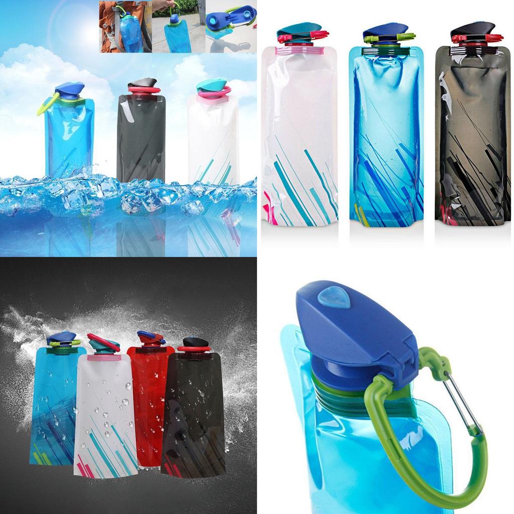 Faltbarer 700ml Sport-Reise-Becher für Outdoor-Abenteuer und Wandern