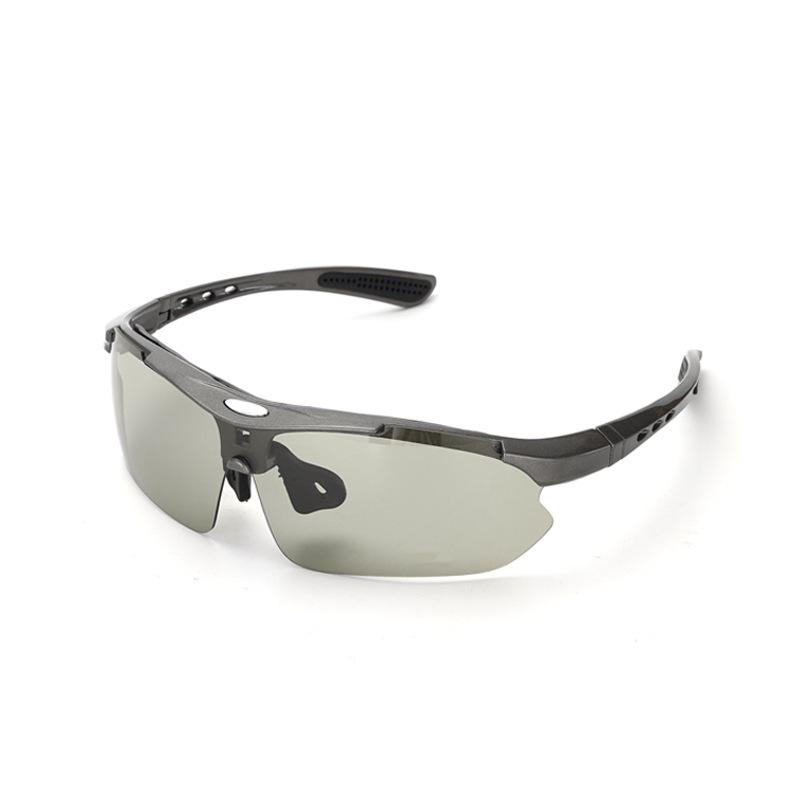Cycling Polarized Outdoor Running Glasses Bicycle Color Changing Sports Goggles Fishing Mountaineering