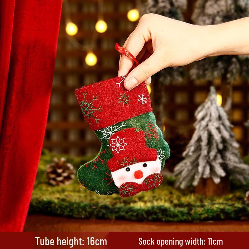 

Christmas Snowman Stocking Decoration