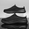 Men's Summer Mesh Breathable Slip-On Running Shoes – Lightweight, Large Size, Casual Outdoor Footwear for Teens