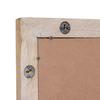 Wall Mirror Bleached White 70 x 50 cm Engineered Wood and Glass