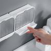 Punch-free Wall Hanging Soap Box Toilet Bathroom Soap Holder With Lid Household