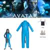Exquisite Avatar Cosplay Suit For Halloween Party Unisex Kids Jumpsuit Set