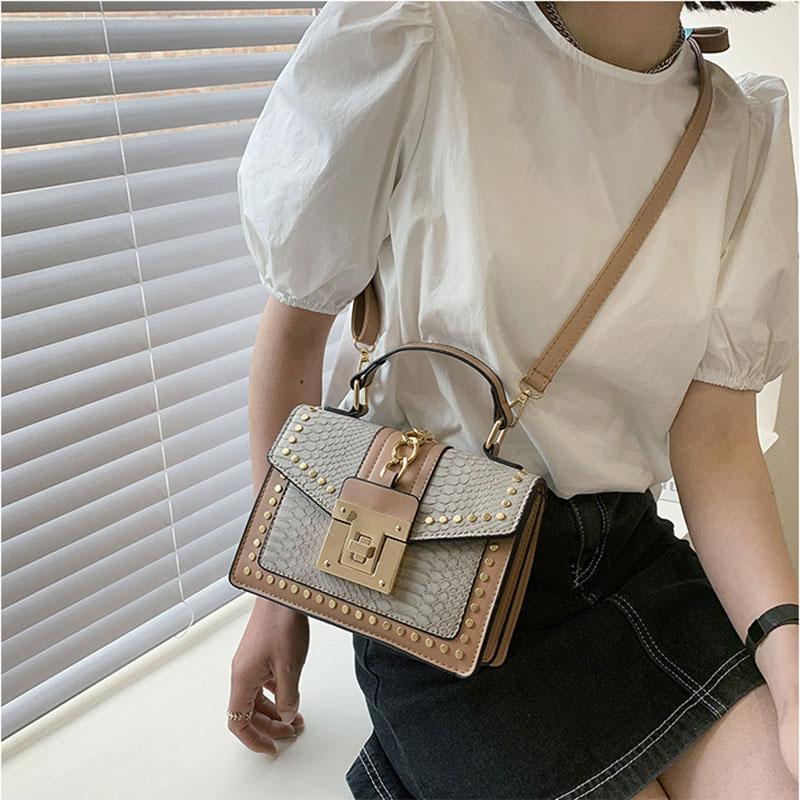 Small square shoulder bag for women crossbody bag leisure bag luxury design messenger bag