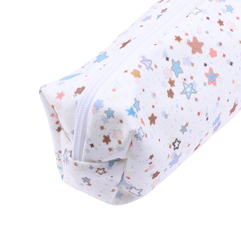 Canvas Stern Stifteetui Große Kapazität Multifunktionales Schreibwarenetui Federmäppchen Tragbare Kosmetiktasche Clutch Tasche Geschenke
