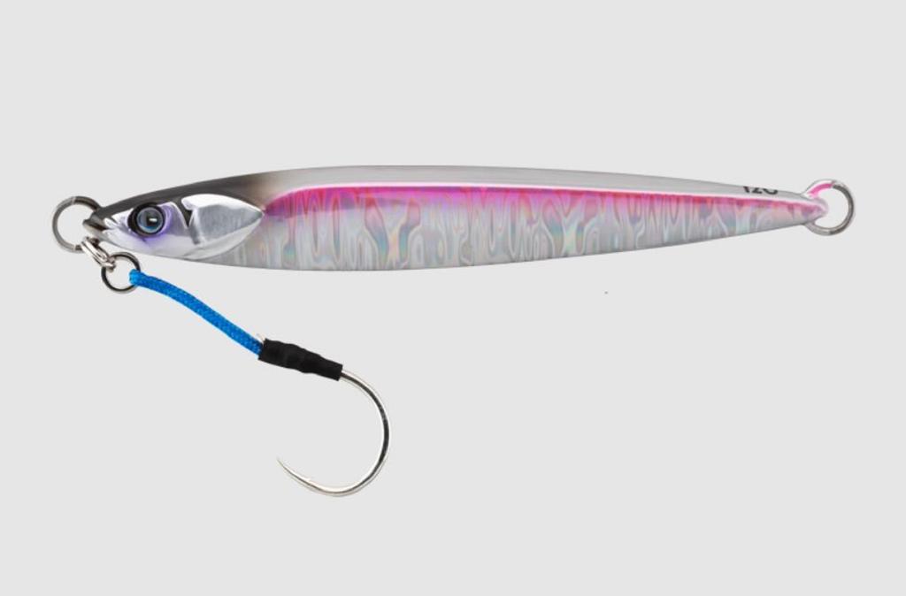 Jackall Metal Jig Bambluz Short 120 grams UV Laser Pink (2704)