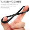 10 Pcs Cup Seal Rubber Ring for Water Bottle Lid Sealing Replacement Black Gasket
