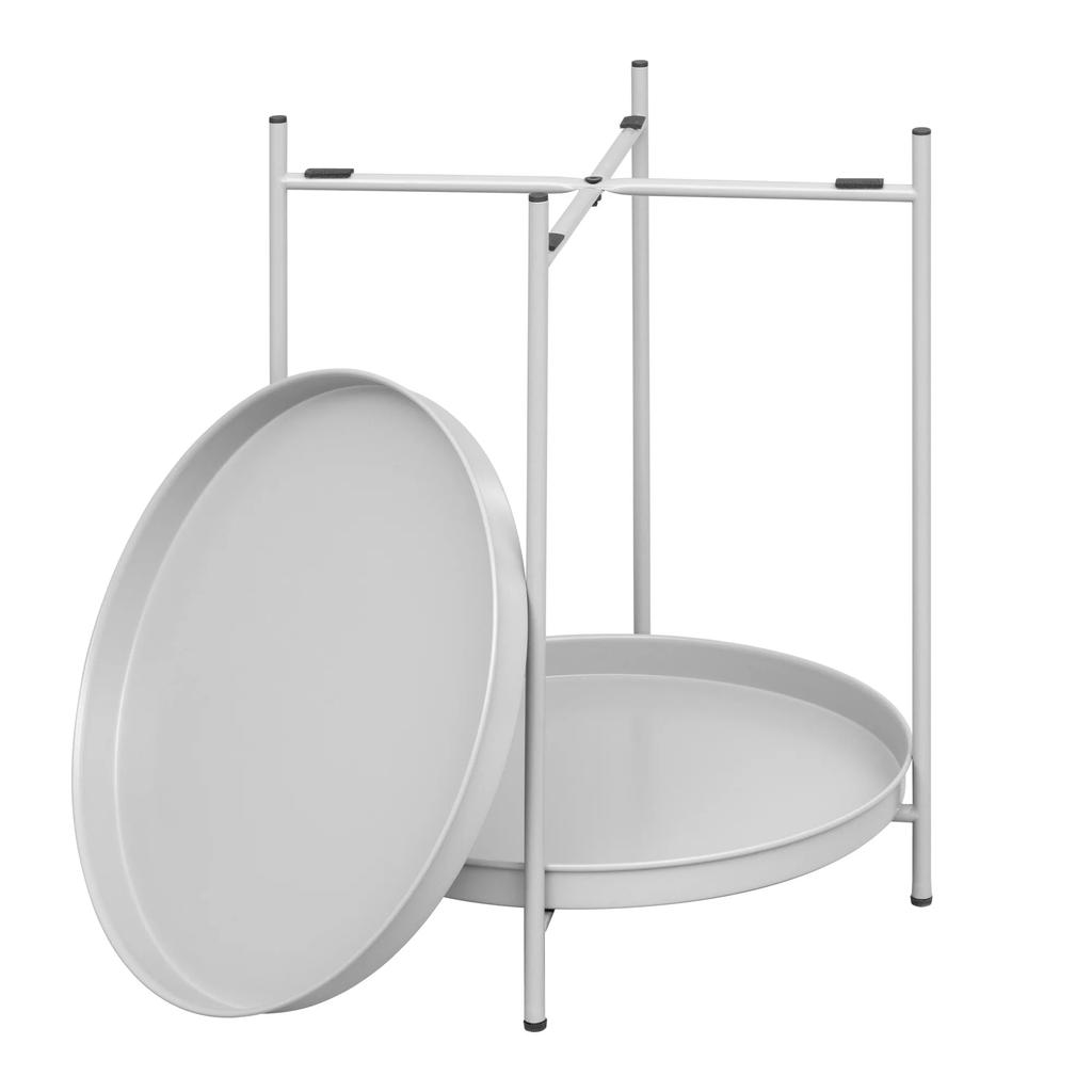 Storage Side Table, Stylish Sofa Table, Round Coffee Table, Nightstand, Plant Stand (only with sofa table)
