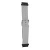 Replacement Wristband 20mm Waterproof Soft Quick Release Silicone Watch Strap for Garmin Fenix 7S Grey