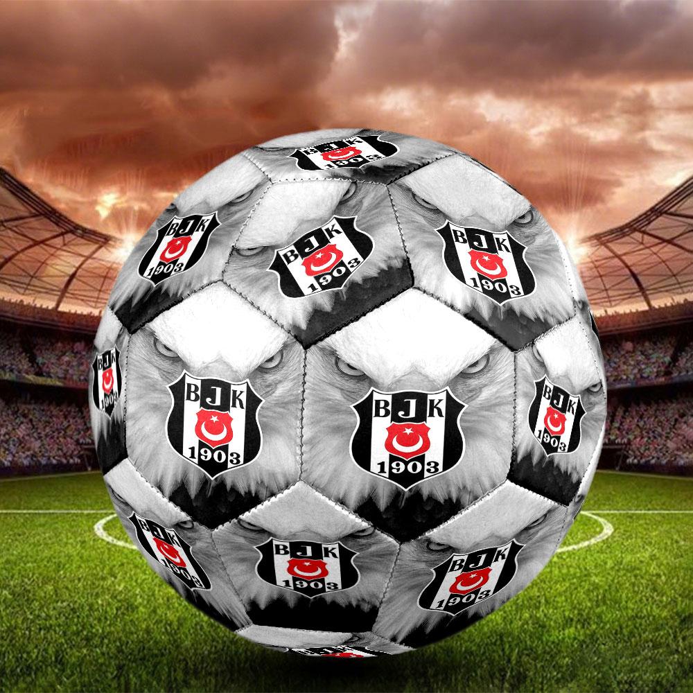 1pc Besiktas Gymnastics Club Soccer Ball Size 5 Indoor Soccer Ball Fashion Colorful Backyard Game - Great For Sports Fans Gift HE9