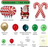 150 stücke Weihnachten Ballon Bogen Grün Gold Rot Box Candy Ballons Girlande Kegel Explosion Stern Folien Ballons Weihnachten Dekoration Party