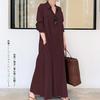 MEME XTRA Shirt Beautiful Maxi Long Solid Plus Loose Perfect for and Fall Women's Dress, Dress, Sleeves, Color, Sizes, Fit, Flattering, Slimming,