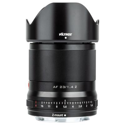 VILTROX AF 23mm STM Pevný objektiv pro Nikon Z Výměnný objektiv s velkou clonou Kompatibilní s a ZFC Ideální pro a Noční krajiny F1.4 Širokoúhlý