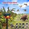 Kızılötesi Hareket Algılamalı ve Uzaktan Kumandalı Dış Mekan Güneş Enerjili Alarm Sireni