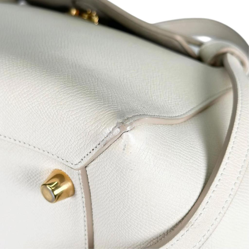 CELINE Belt bag Handbag Ivory Women used