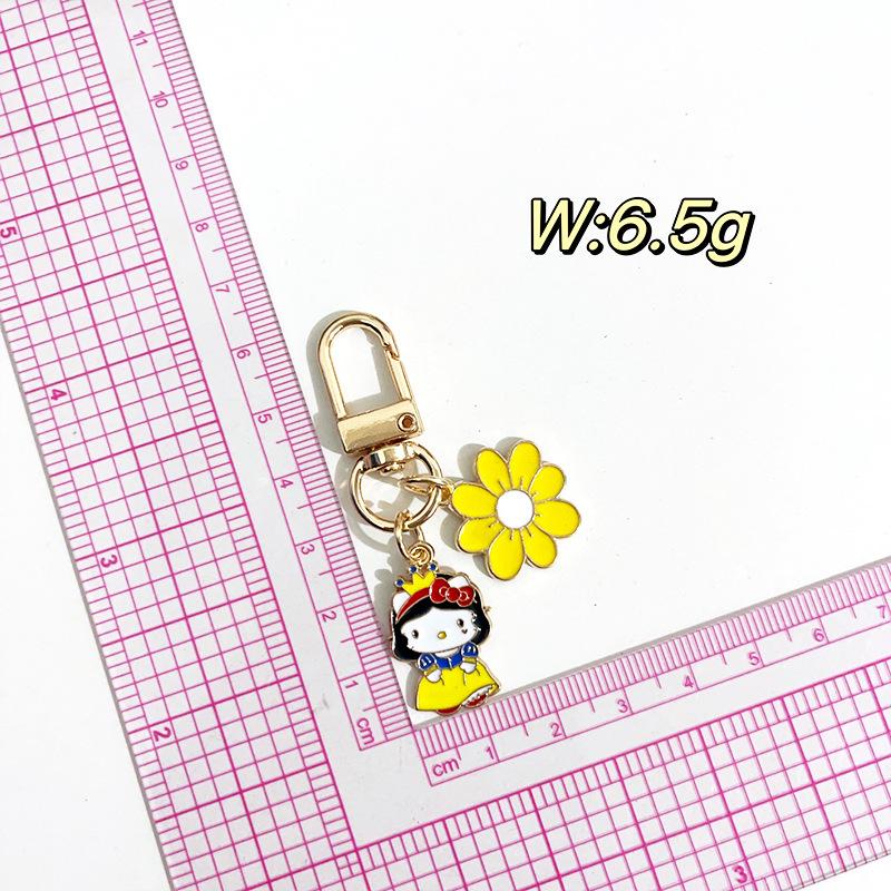 Hello Kitty Mermaid Keychain Cat Backpack Charm Pendant - Cute Student Accessory and Small Gift