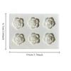 1PC Rose Silicone Mold Clay Plaster Resin Craft Mold DIY Chocolate Pudding Jelly Fondant Mold  Baking Tools