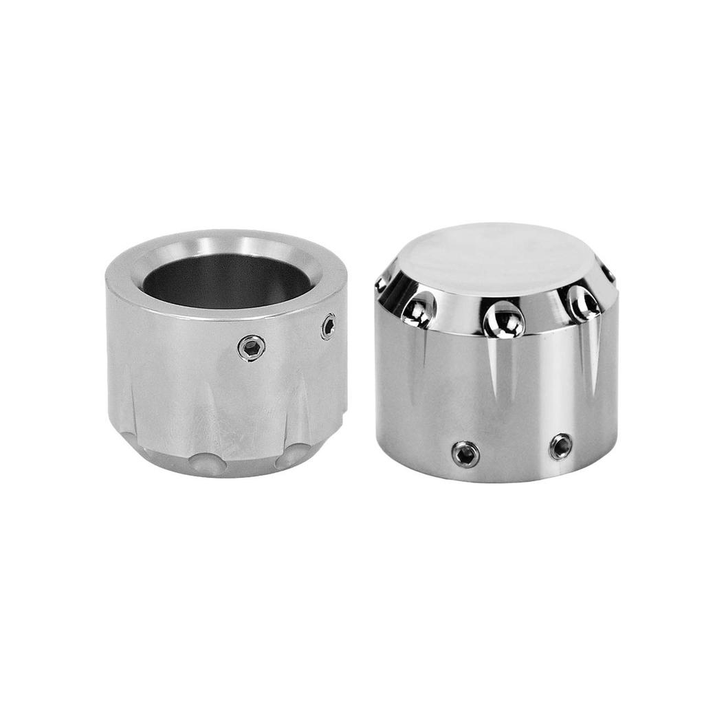 HDBUBALUS Front Axle Cover Cap Nut for Harley Dyna Fat Bob Touring Sportster Iron 883 1200