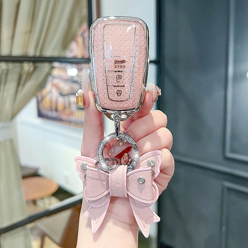 Key Cover for 2023 Toyota Camry, C-HR, RAV4, Wildlander, Corolla, and Asia Dragon Models