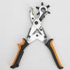Power-Assisted Leather Hole Punch Pliers - Oval & Full Circle Effort-Saving Design
