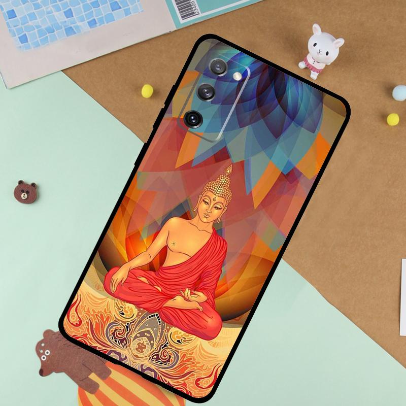 Buddha Budha Soft Case For Samsung Galaxy S25 Ultra S9 S10 S20 FE S21 S22 S23 Plus S24 Ultra Funda Cover