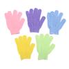 5 Pcs Shower Bath Gloves Exfoliating Wash Skin Spa Massage Scrub Body