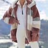 2025 Women's Autumn and Winter Loose Plush Multi-Color Hooded Jacket: Hot New Style.