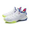 Li Ning Battle Halberd 3 Cushioning Slip Resistant Abrasion Resistant Breathable Lightweight Low top Badminton Shoes AYAR025-1
