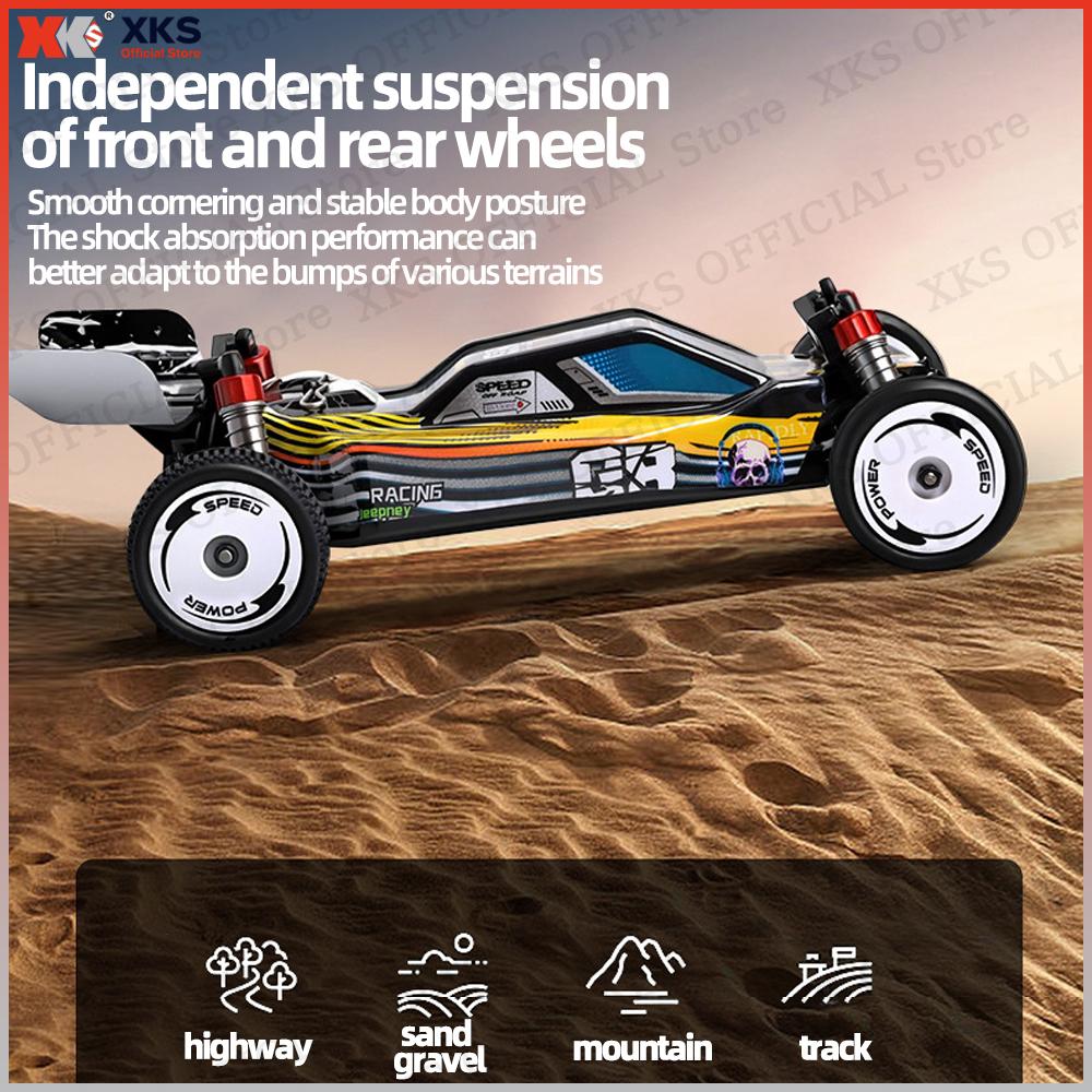 Xks Wltoys 244016 1:24 Scale Rc Car High Speed 25Km/H Racing Drifting Remote Control Toy Vehicle For Kids Children Christmas Toy