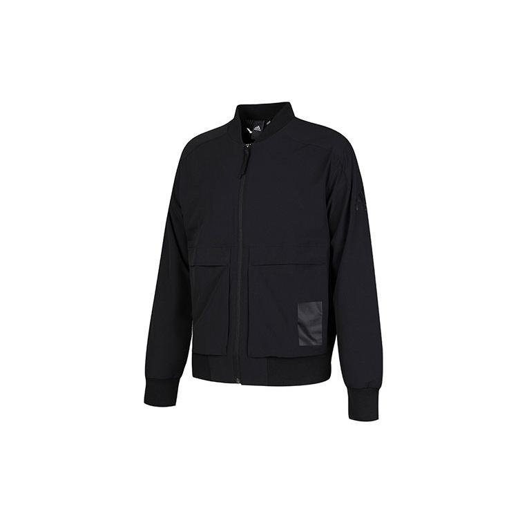 Men s adidas Pocket Zipper Sports Black Jacket EH3750 XXL