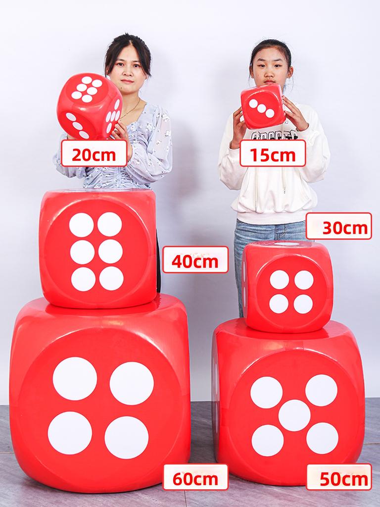 Large Foam Dice Wedding Reception Game Toys Activity Team Building Tools Children's Play Educational Resources Lucky Dip