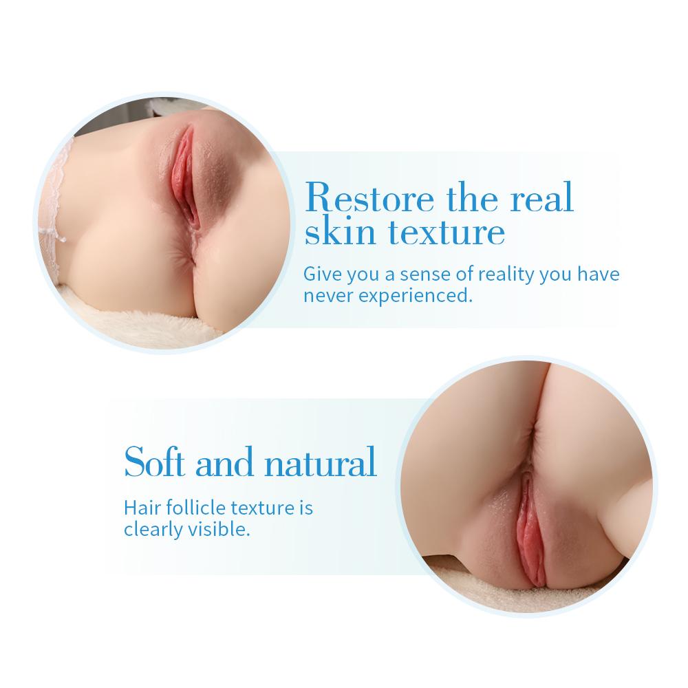 Mužská masturbátor Silikonová Big Ass Vagina Pussy Produkt pro dospělé Sexy tělo Produkty pro dospělé sexuální zdraví