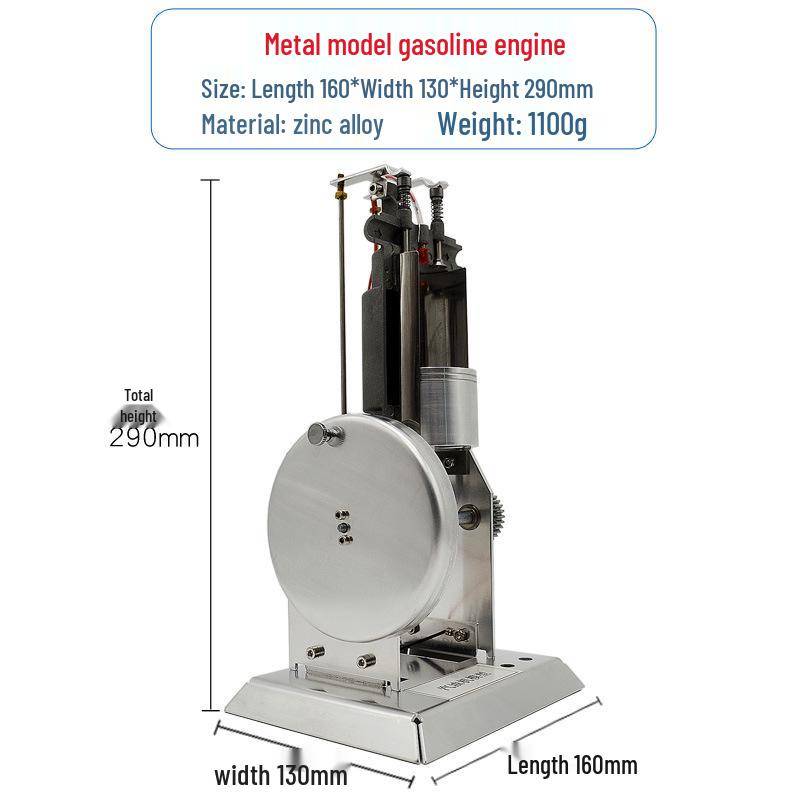 Viertakt-Benzinmotor-Modell für den Unterricht: Experimentierausrüstung für Einzylinder-Verbrennungsmotoren