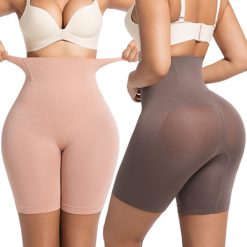 Women High Waist Tummy Control Shapewear Shorts Seamless Butt Lifting Body Shaper Panties