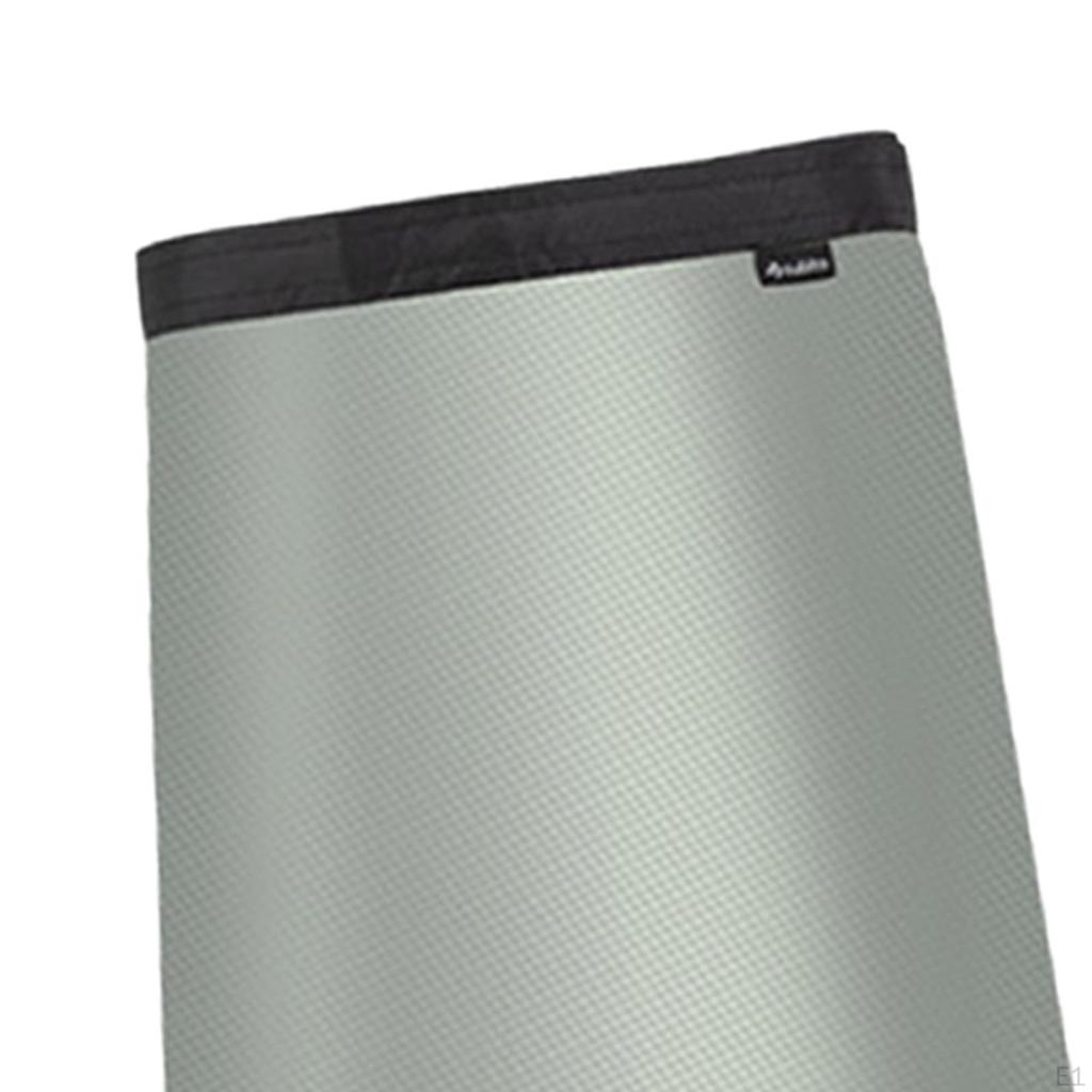 Backpacking Apron Half Poncho Camping Floor Mat Foldable Rain Cover Windblock Wrap Waterproof