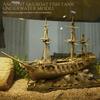 Aquarium Shipwreck Decoration Realistic Lifelike Accessories,Creative,Sturdy Statue Decorative Fish