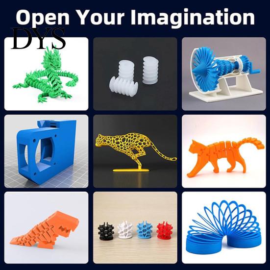 Multicolor Filament Roll 250g PLA 1.75mm, Low Warp 3D Printer Roll, Neatly Wound for Most Shrinkage