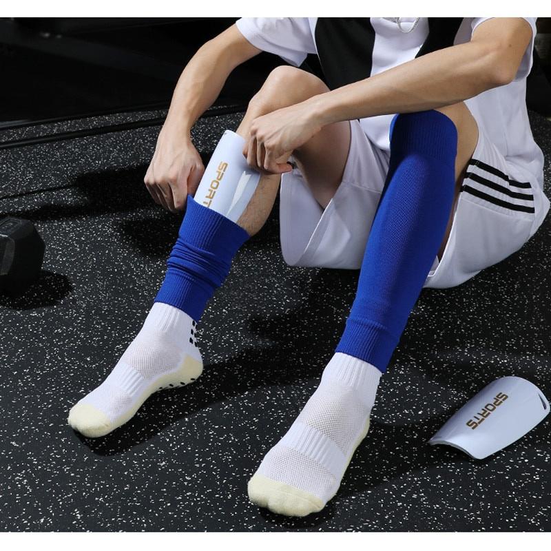 1 Pair of Football Calf Socks Football Protectors Long Football Socks Foot Protector Fixed Socks Outdoor Calf Protection Socks