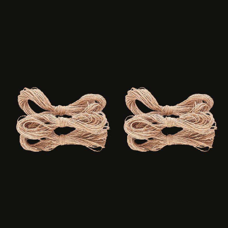 Colorful Heart-shaped Wooden Clips for DIY Crafts and Photos - Includes Jute Rope